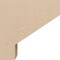 Ekena Millwork 5"W x 10"D x 10"H Classic Clemmons Rough Cedar Woodgrain TimberThane Corbel, Primed Tan CORUR05X10X10CLERCPR - alternate 6